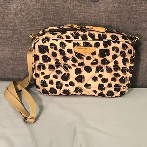 TWELVElittle Diaper Clutch - Leopard Print